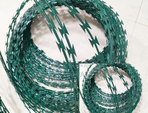 Harsh Weather Resistance PVC Razor Wire - main view