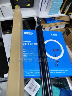 14" Selfie Ring Light With 76" Tripod Stand 1 Phone Holder. 3 Modes