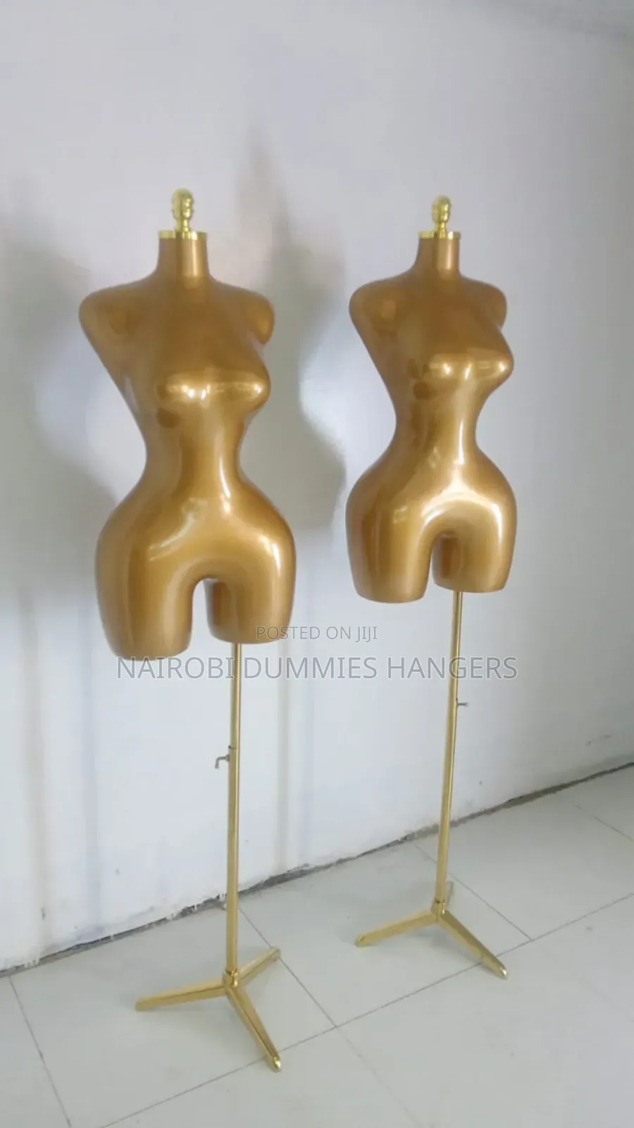 Gold Realistic BBL Mannequin