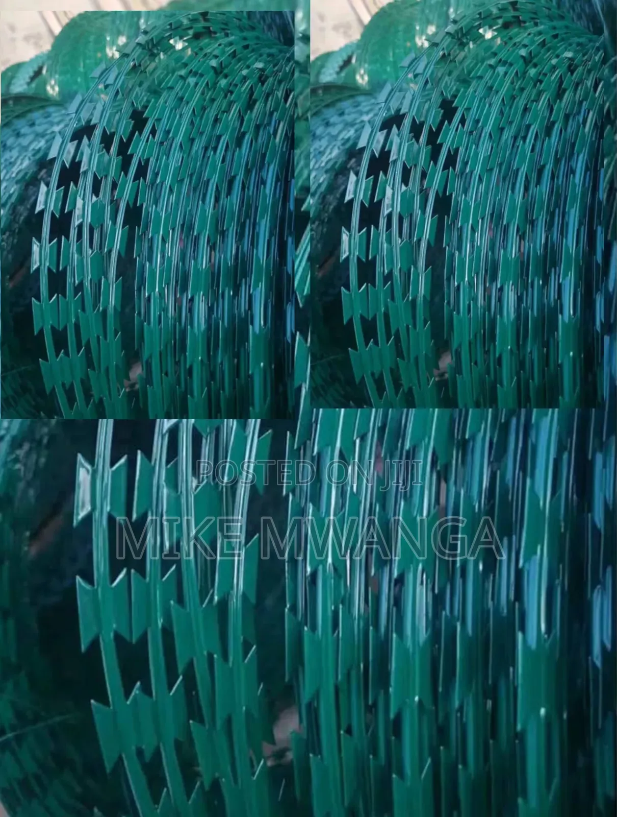 Residential Protection PVC Razor Wire