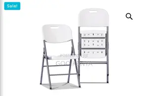 Events Chair; Durable Outdoor White Plastic Folding Chair