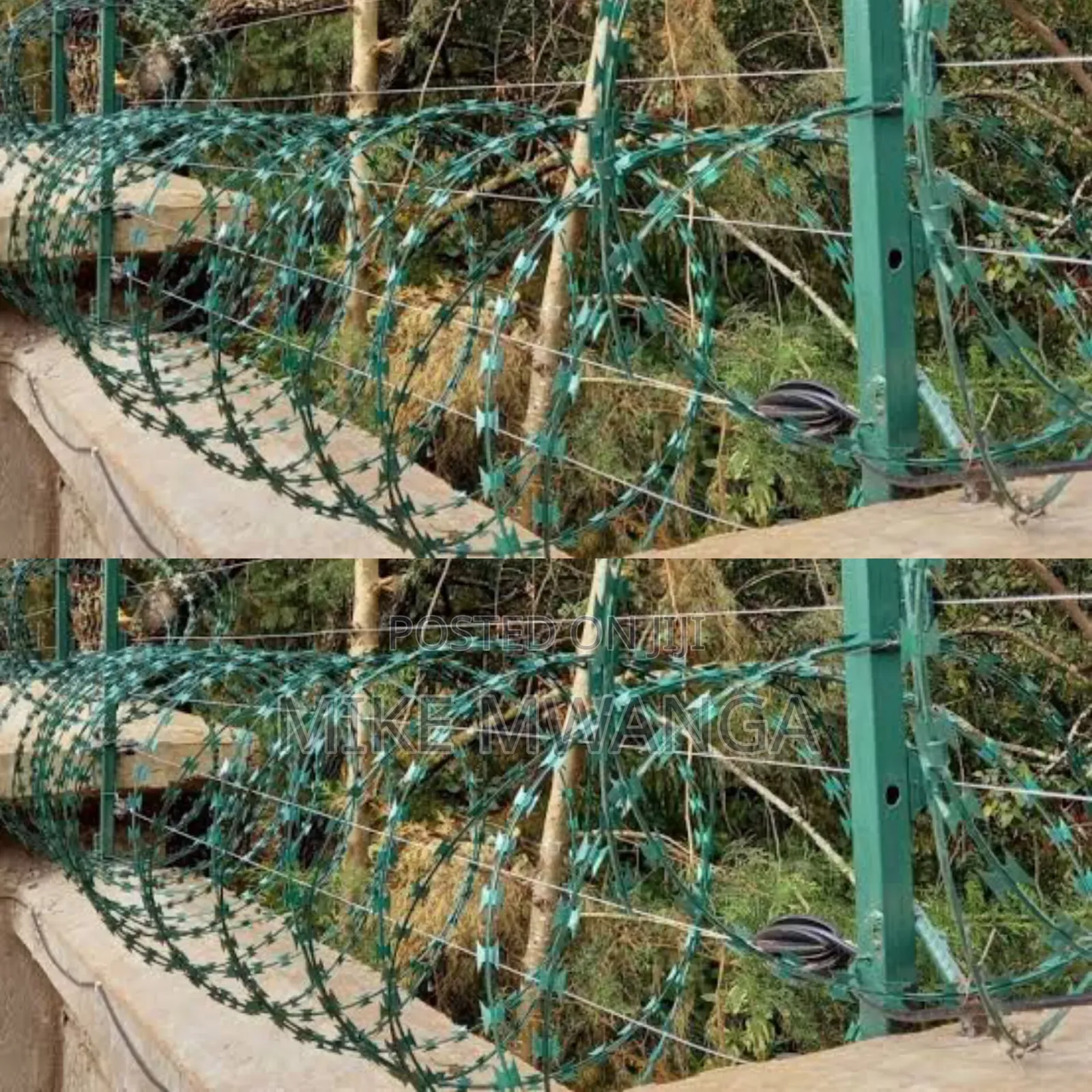Long Lasting Durability PVC Razor Wire