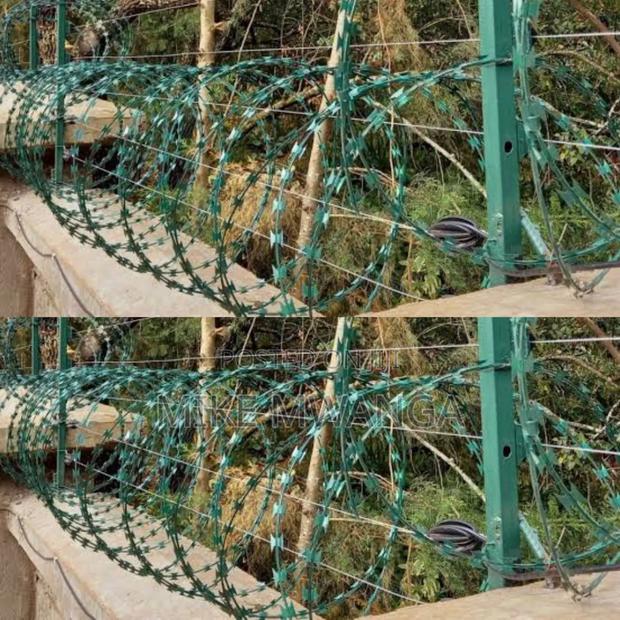 Long Lasting Durability PVC Razor Wire