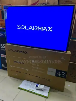 Smart, Sleek, And Made For Streaming 43 Smart Solarmax