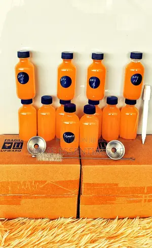 12pc Ginger Shot Bottles,2funnels,Brush,Pen +Stickers