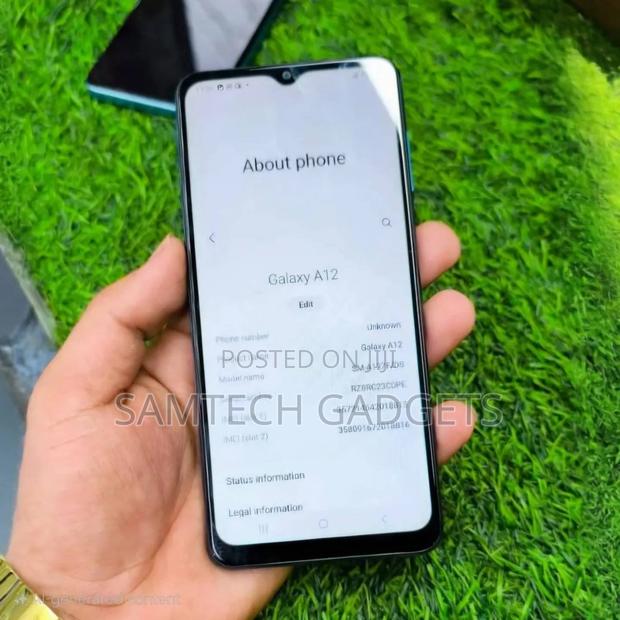 Samsung Galaxy A12 128 GB Blue - thumbnail 3