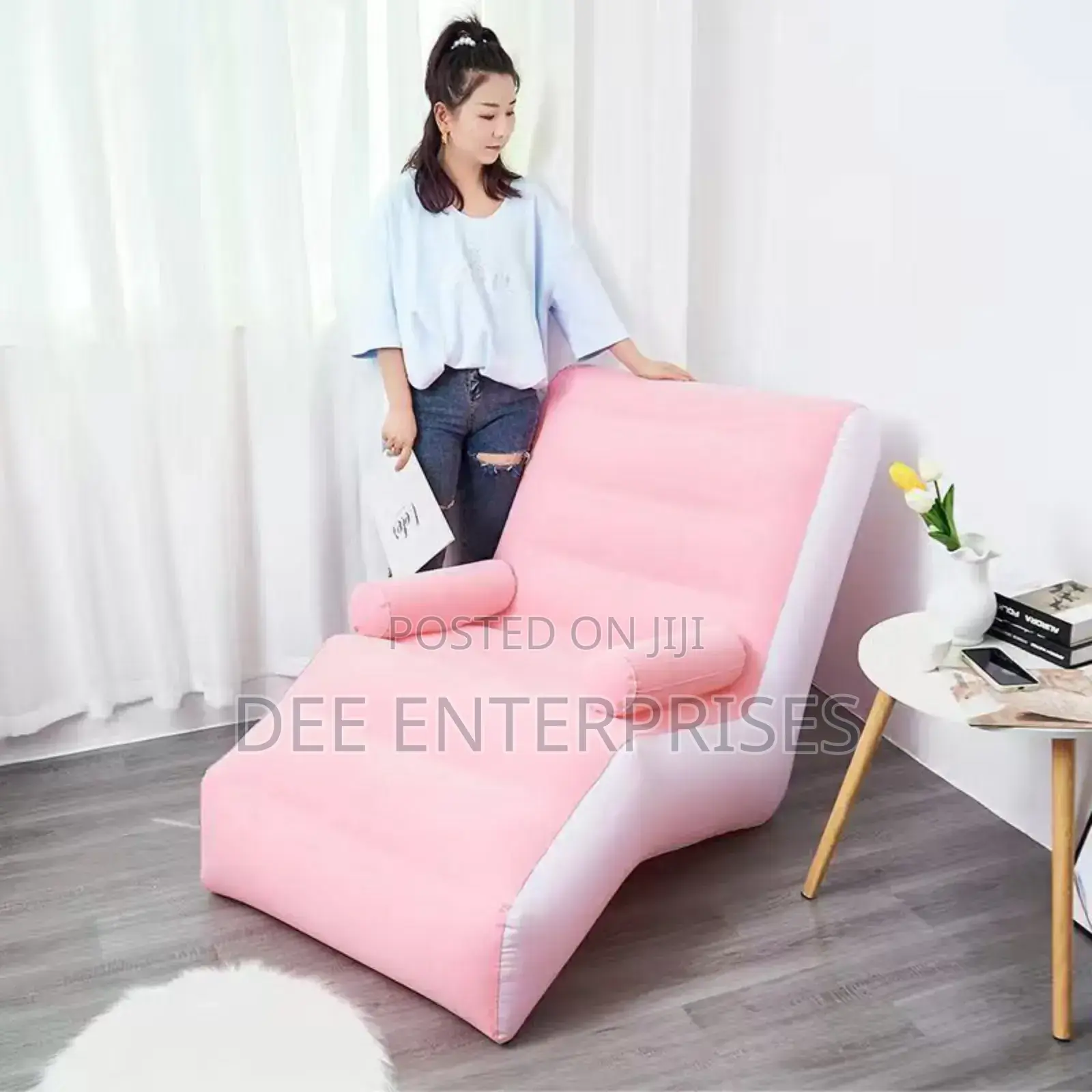 Inflatable Seat With Armrest / Lazy Sofa