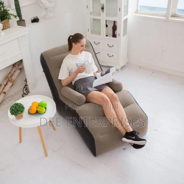 Inflatable Seat With Armrest / Lazy Sofa - thumbnail 4