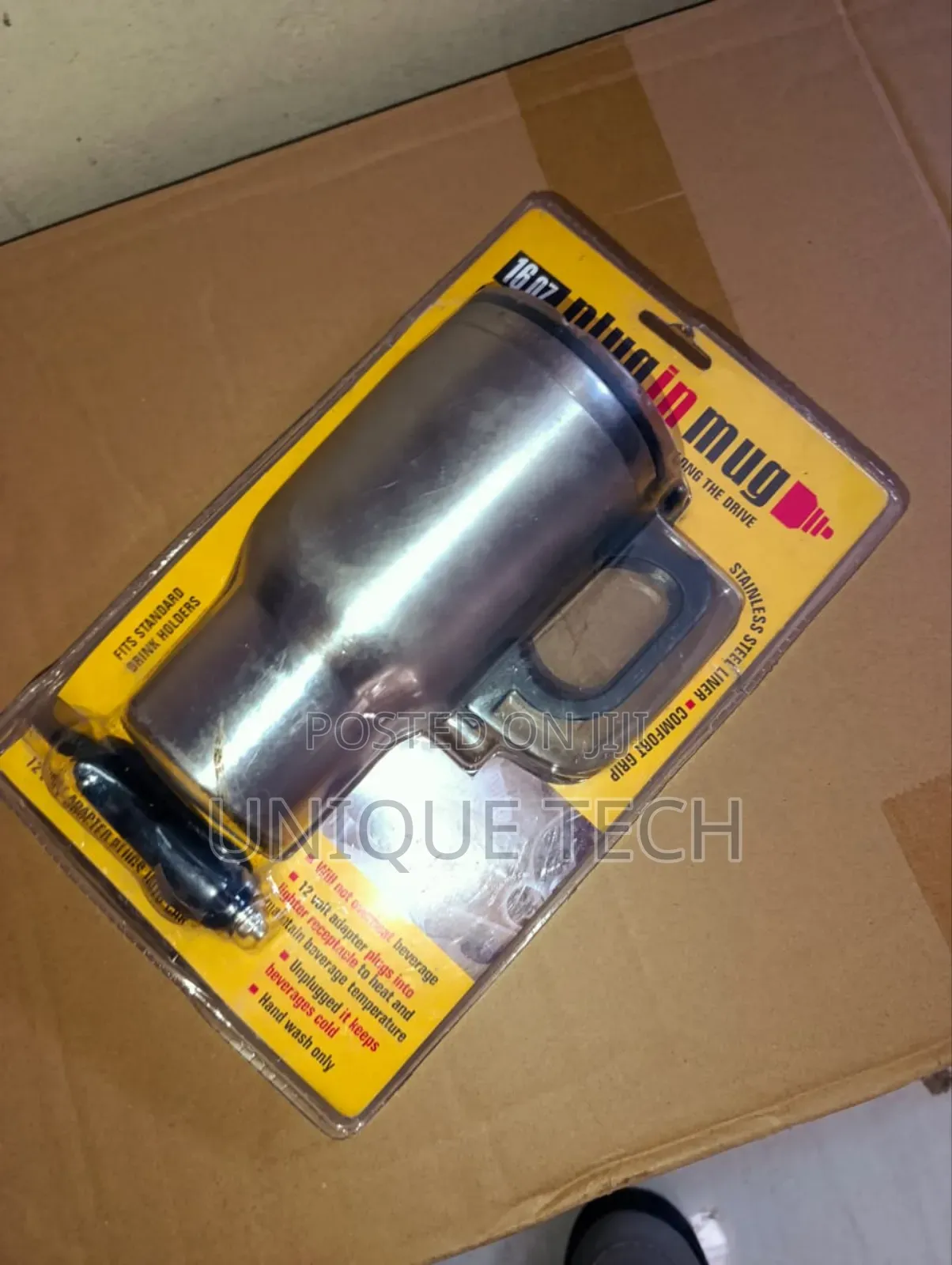 Car Heater Cup 12v /Portable Travel Mug Keeps Drinks Warm