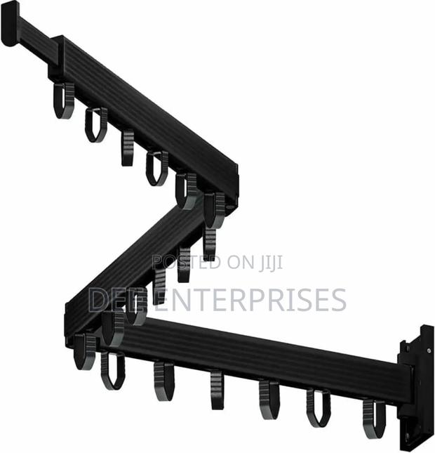 Foldable Wall Mounted Drying Rack Clothes - thumbnail 3
