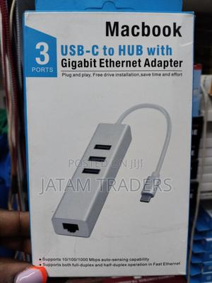 Usb -c To Hub With Gigabit Ethernet Adapter - main view