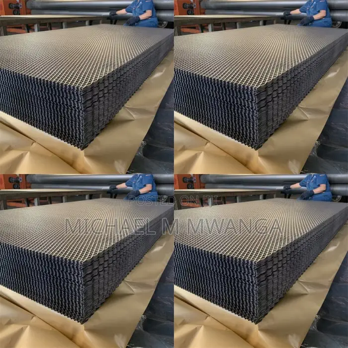 Non-Slip Diamond Heavy Gauge Expanded Metal Mesh