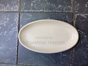 6pc Melamine Oval Plate 35cm/ Fish Plate 6pc