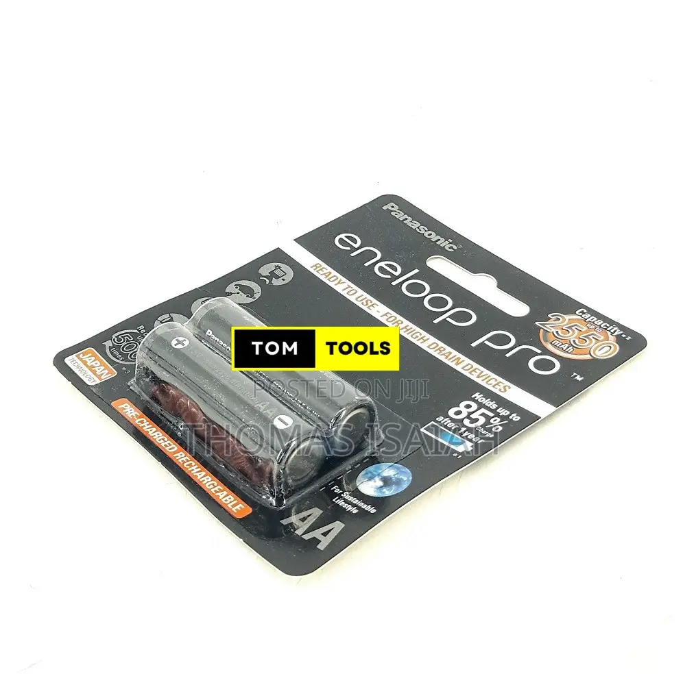 Panasonic Eneloop Pro 2550mah Aa Rechargeable Batteries