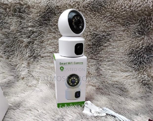 Icsee Dual Lens Nanny Baby Monitor Camera 4mp - 4g Solar CCTV Camera