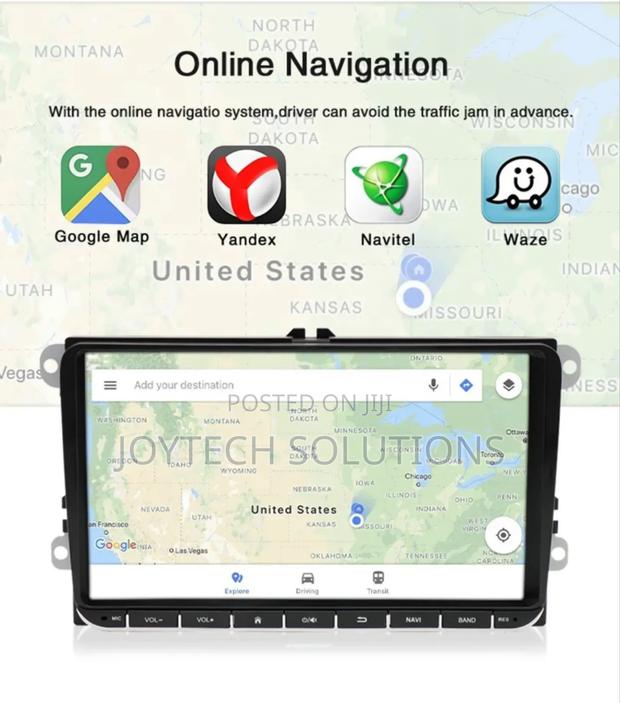 Wireless Carplay Screen 10.1 Touch Screen Stereo With Reverse Camera - thumbnail 3