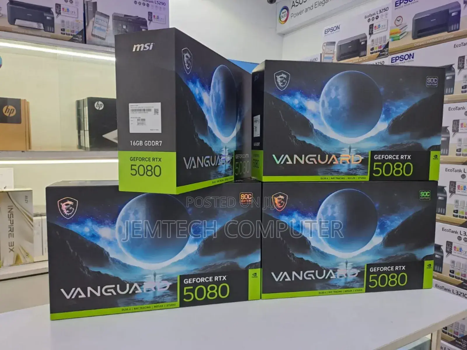 Msi Geforce RTX 5080 16gb Vanguard Soc