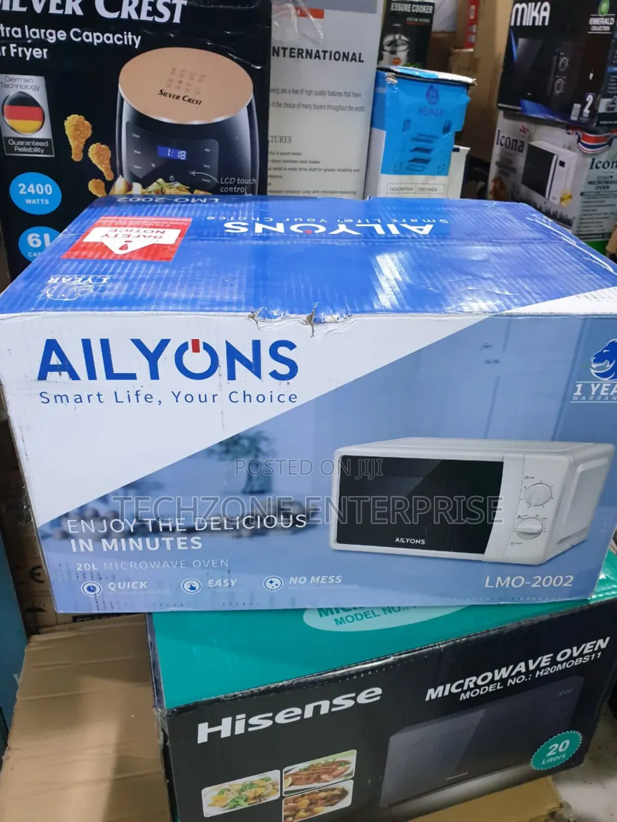 Ailyons Lmo-2002 Microwave Oven With 5 Power Levels 
