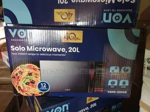 Black Von Vams-20dgb Solo Digital Microwave, 20l - 700w 
