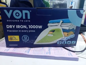 Von Vid101nsg Dry Iron, 1000 Watts – In Green