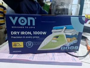 Von Vid101nsg Dry Iron, 1000w – Green With Overheat Protection