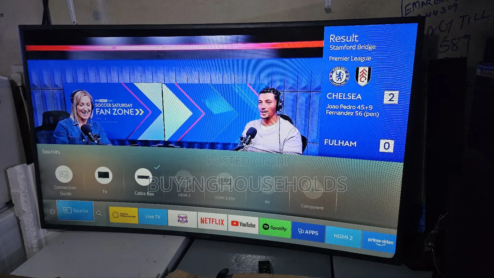 Samsung 55" Curved Au65000 Model