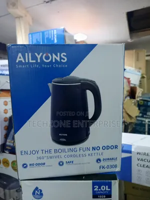 Ailyons 2.2l Plastic Kettle With Automatic Shut Off,