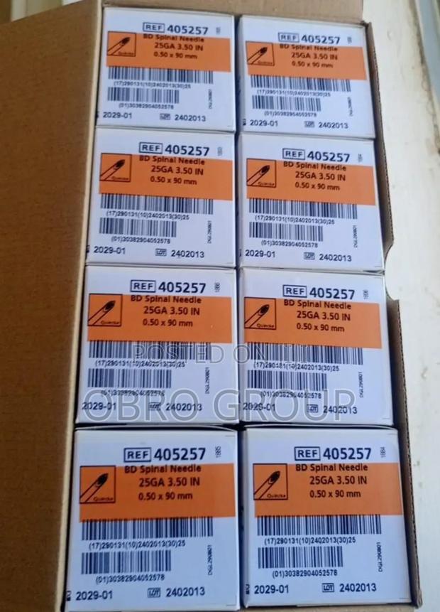 Bd Spinal Needle G25 - main view