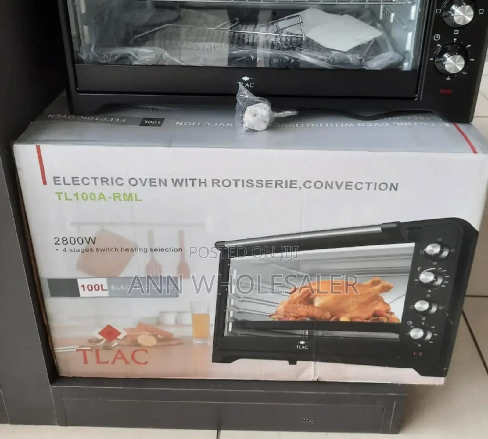 New Model 100 Litres Tlac Electric Oven O#3a