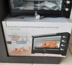 New Model 100 Litres Tlac Electric Oven O#3a