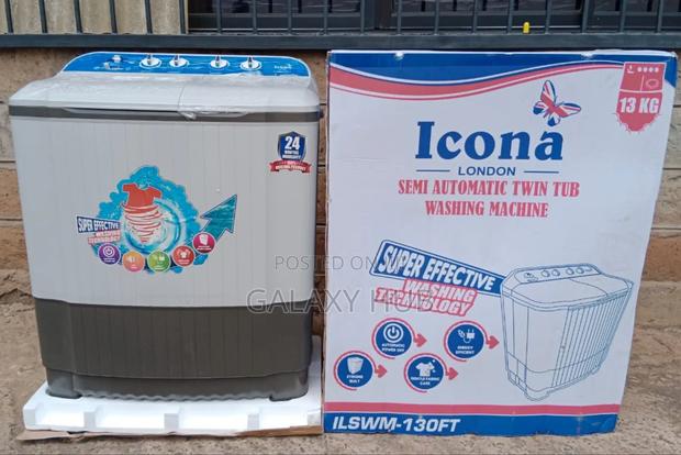 13kgs Icona Twin Tub Washing Machine