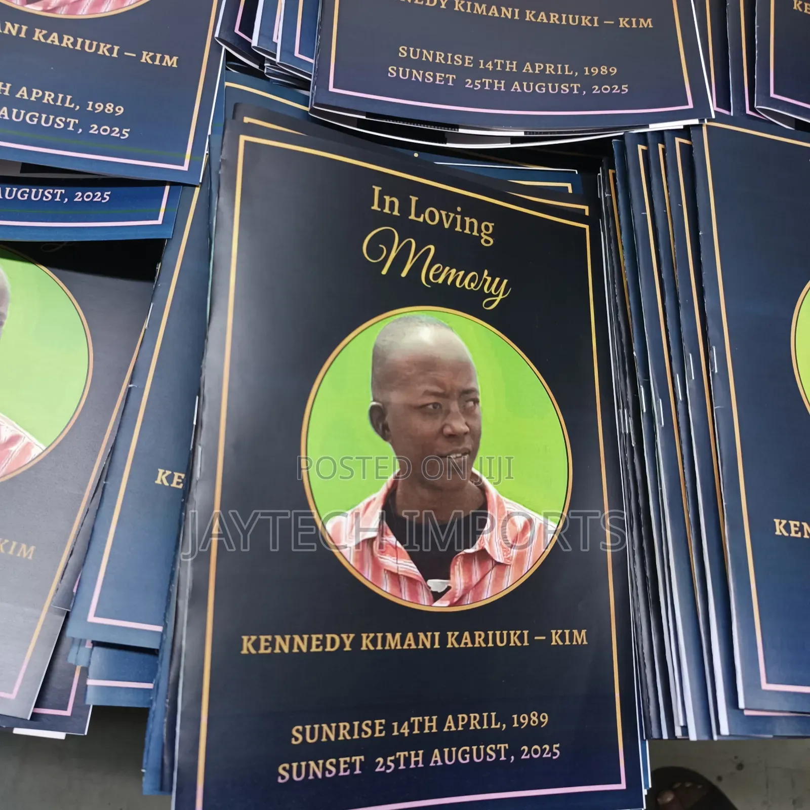 Eulogy Design and Printing Services