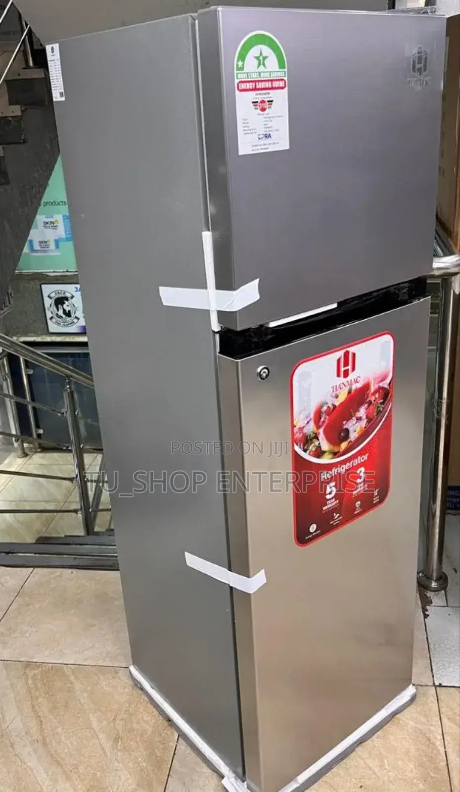 Fridge!!Hanmac 173l Double Door