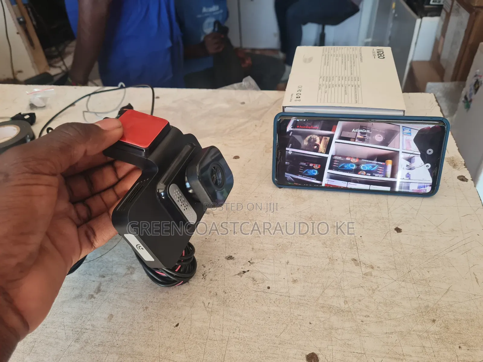 2 in 1 Dashcam Camera With Wifi Access Available