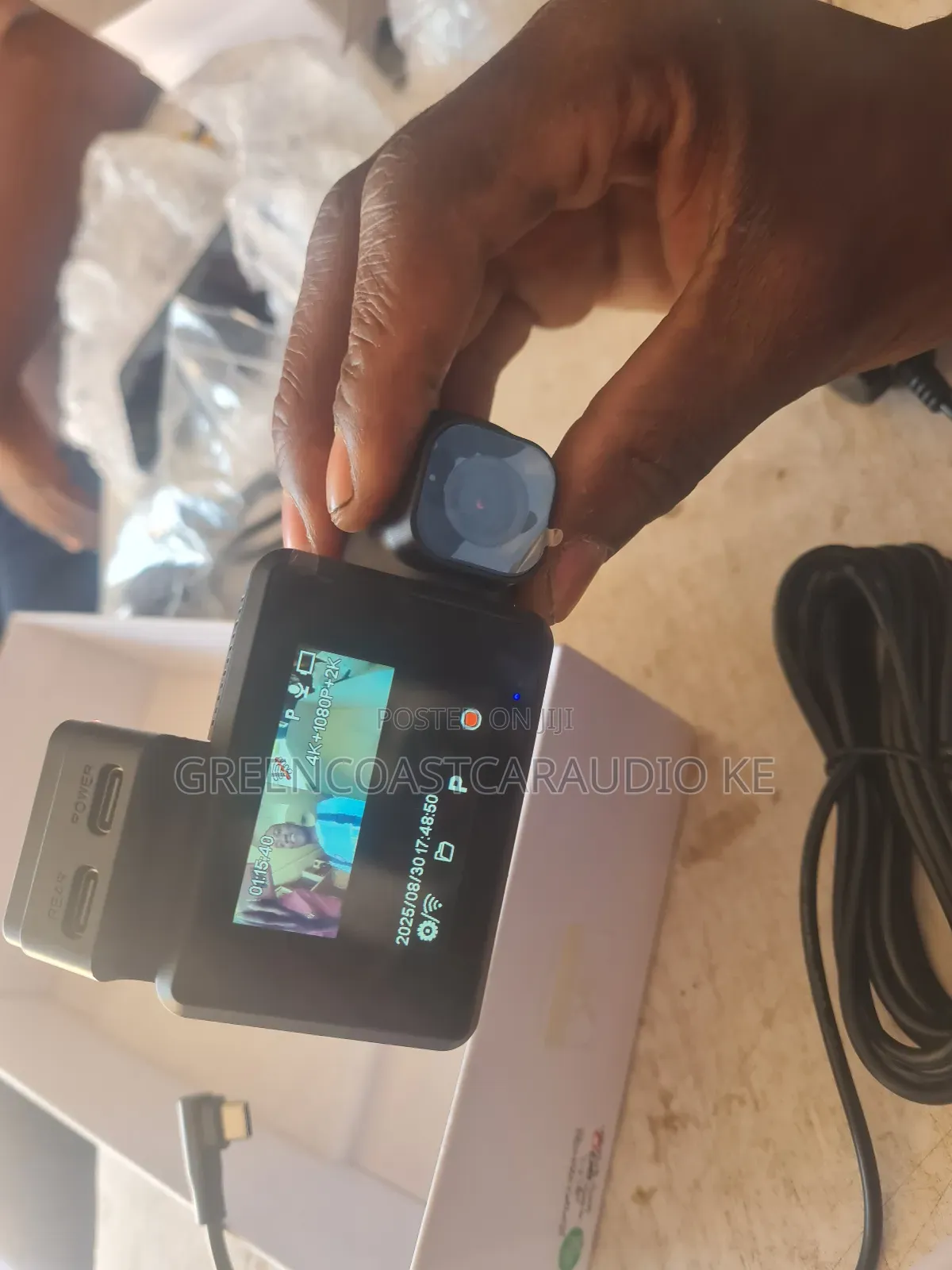 2 in 1 Dashcam Camera With Wifi Access Available