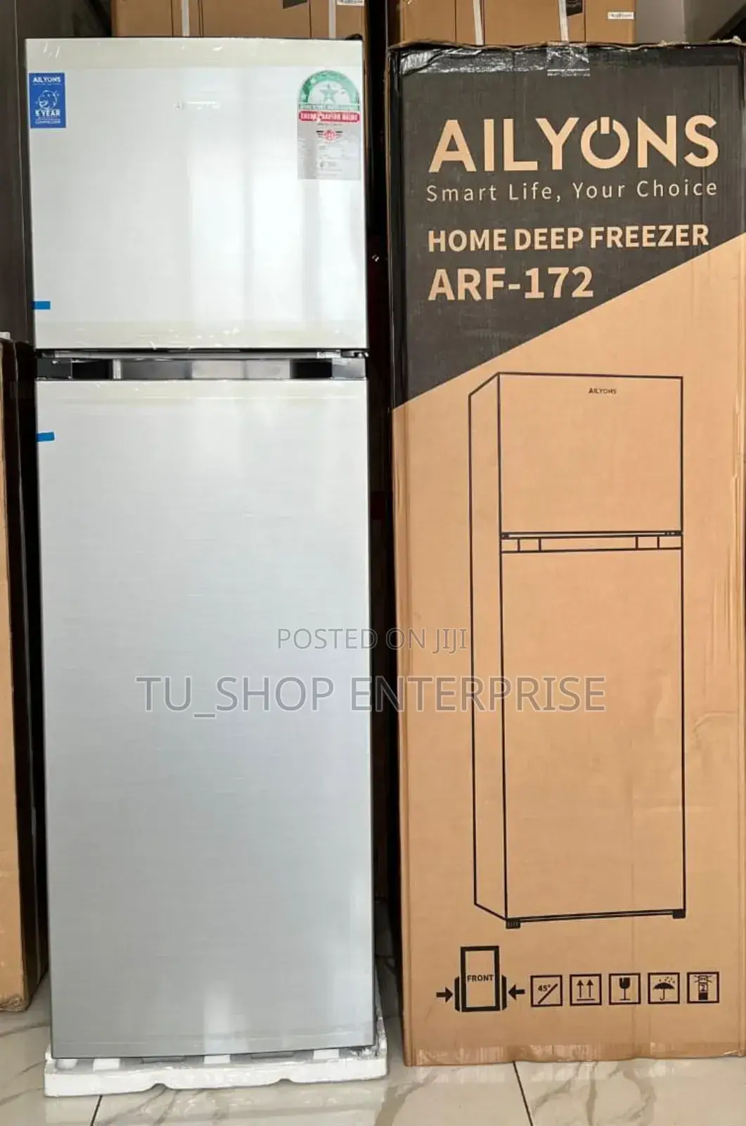 Fridge! 168 Litres Double Door Ailyons Refrigerator