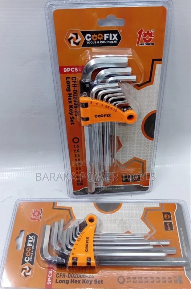Long and Short Hex Key