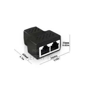 1 to 2 Ways Rj45 Ethernet Lan