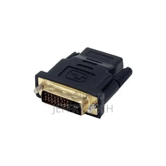 Dvi Male to Hdmi Female High Quality (Without Packaging)