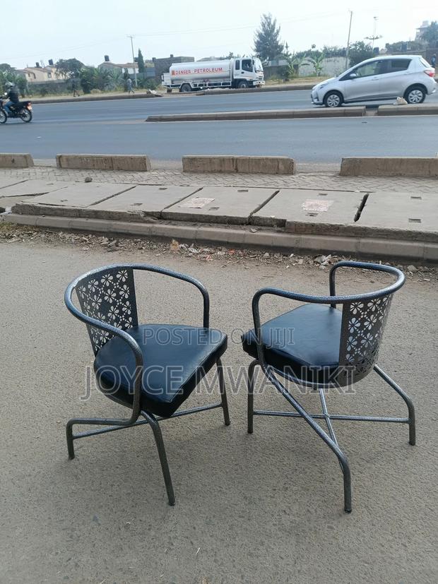 Powder Coated Restaurant Chairs, Black 