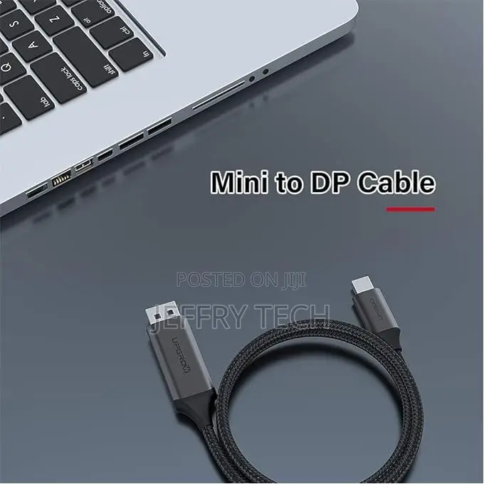 Upgrow Mini Dp Male to Display Port Male Cable 10ft 3 Meter