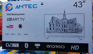 Tv!! Smart Amtec 43" Smart Android Frameless Bluetooth