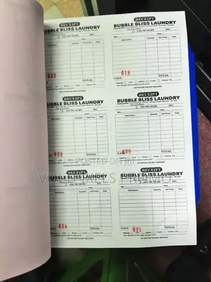 Receipt, Invoice, Lpo Design Printing