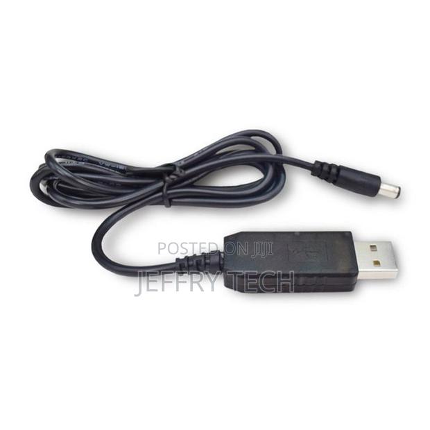 Usb Boost Cable 5v to 12v 1a Converter to Router\Modem\Wifi - thumbnail 3