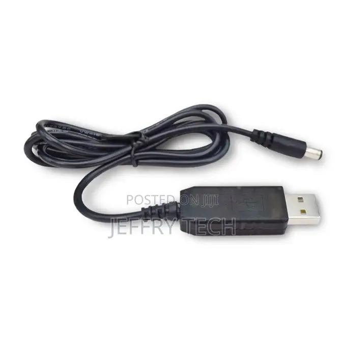 Usb Boost Cable 5v to 12v 1a Converter to Router\Modem\Wifi