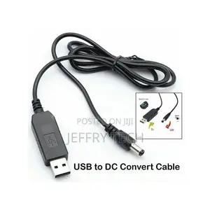 Usb Boost Cable 5v to 12v 1a Converter to Router\Modem\Wifi