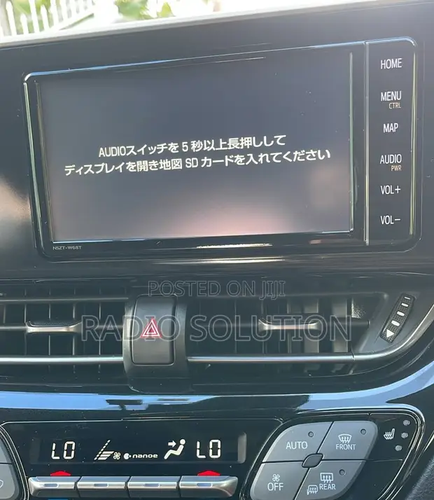 Toyota Nszt‐W68t / Nszt‐Y68t / Nszn‐Z68t Map Sd Card Error