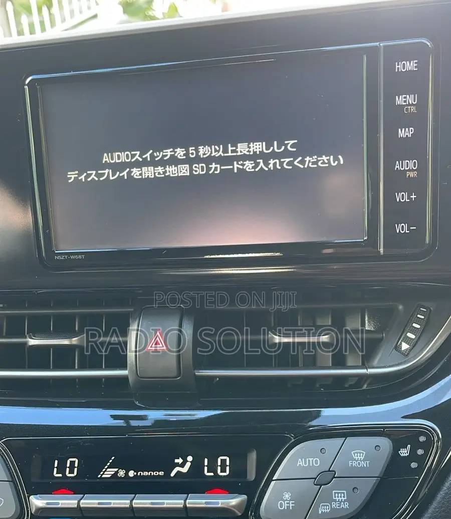 Toyota Nszt‐W68t / Nszt‐Y68t / Nszn‐Z68t Map Sd Card Error Solution