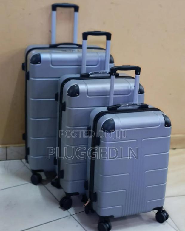 3 in 1 Luxurious Fibre Suitcase* Powder Blue