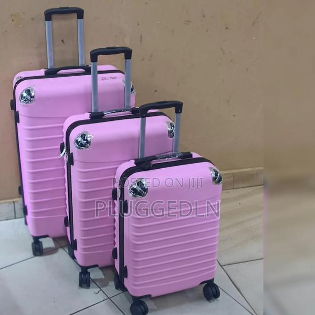 3 in 1 Suitcase* Bubblegum Pink - thumbnail 3